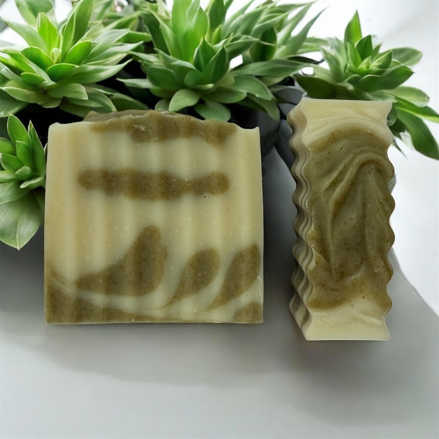 Moringa Moss Handmade Soap