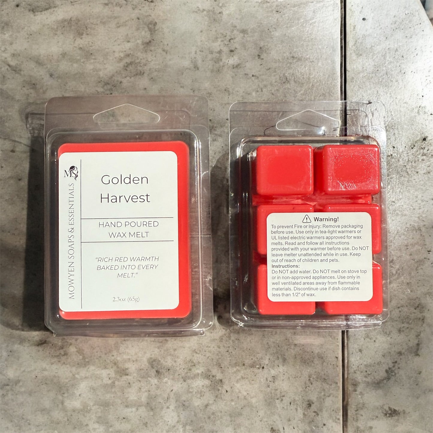 Golden Harvest Soy Wax Melt