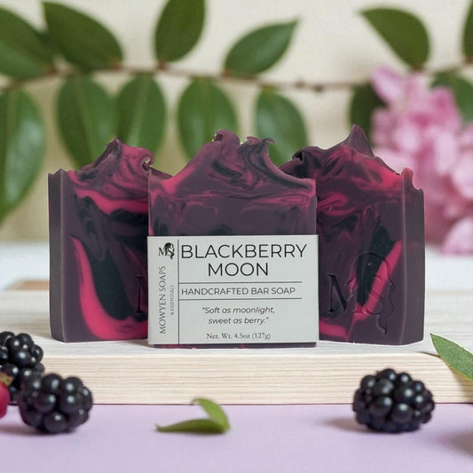 Blackberry Moon Handcrafted Soap