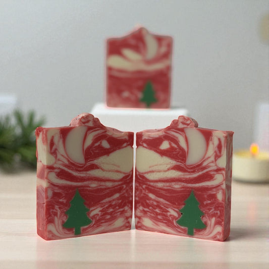 Crimson Mint Handcrafted Soap