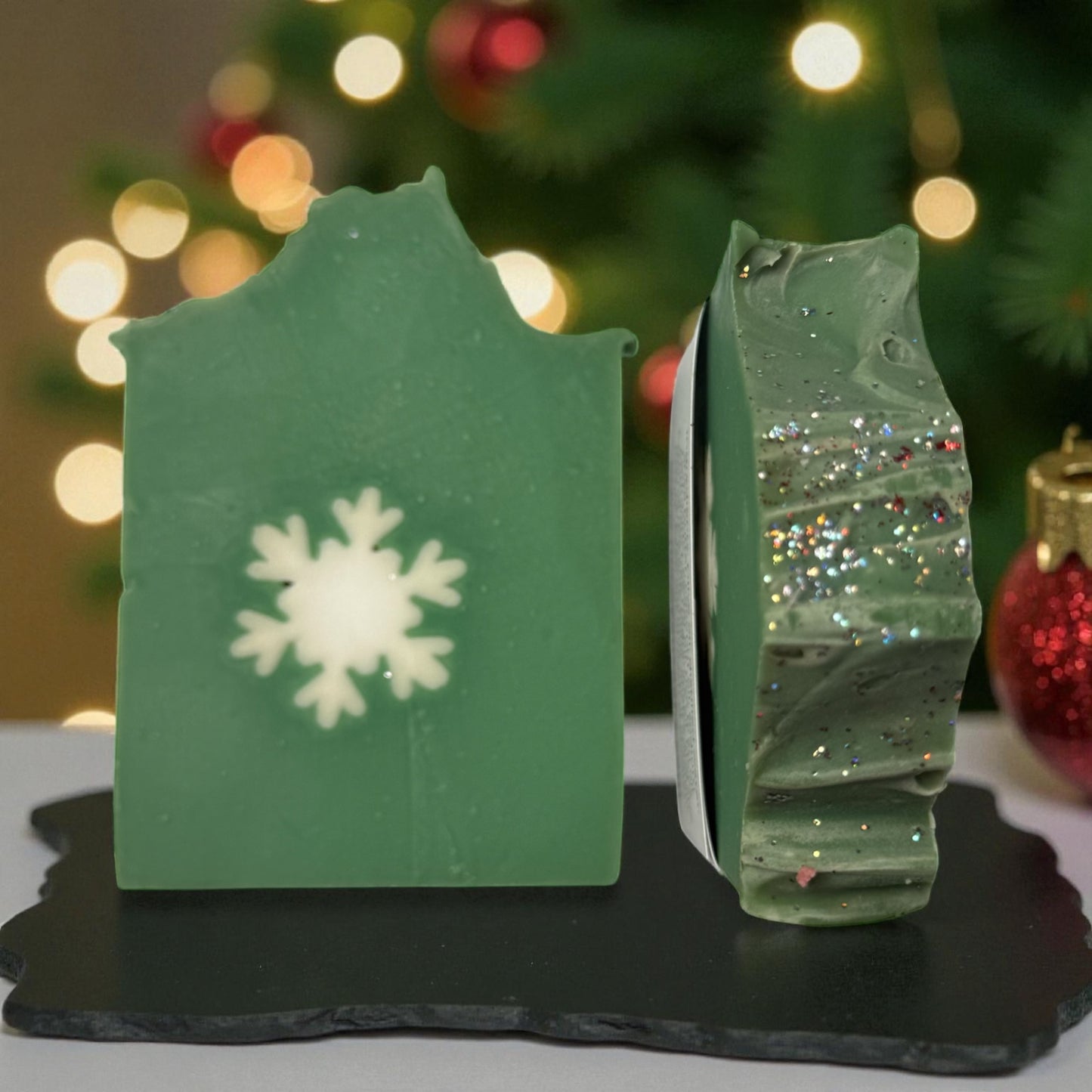 Evergreen Frost Handcrafted Soap