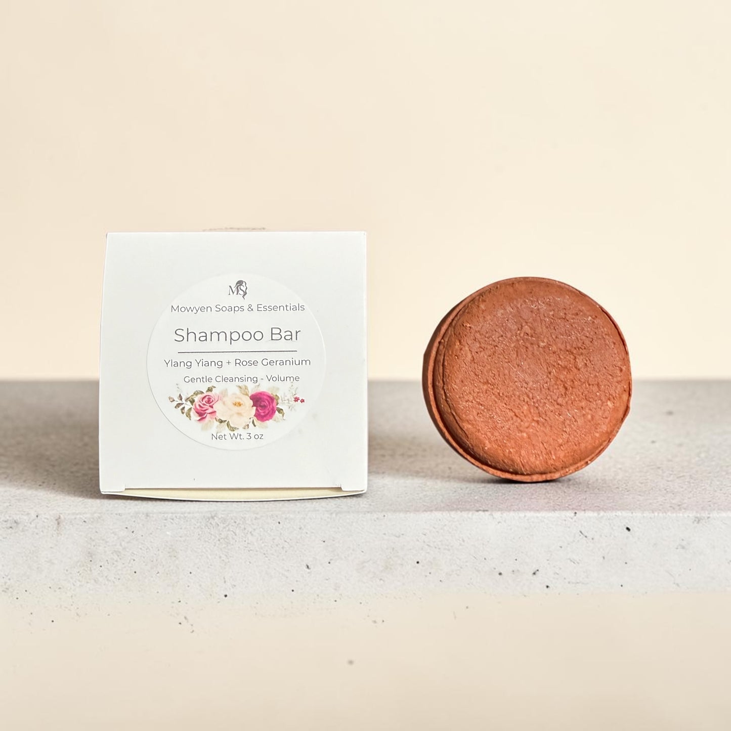 Yiang Ylang & Rose Geranium Shampoo Bar