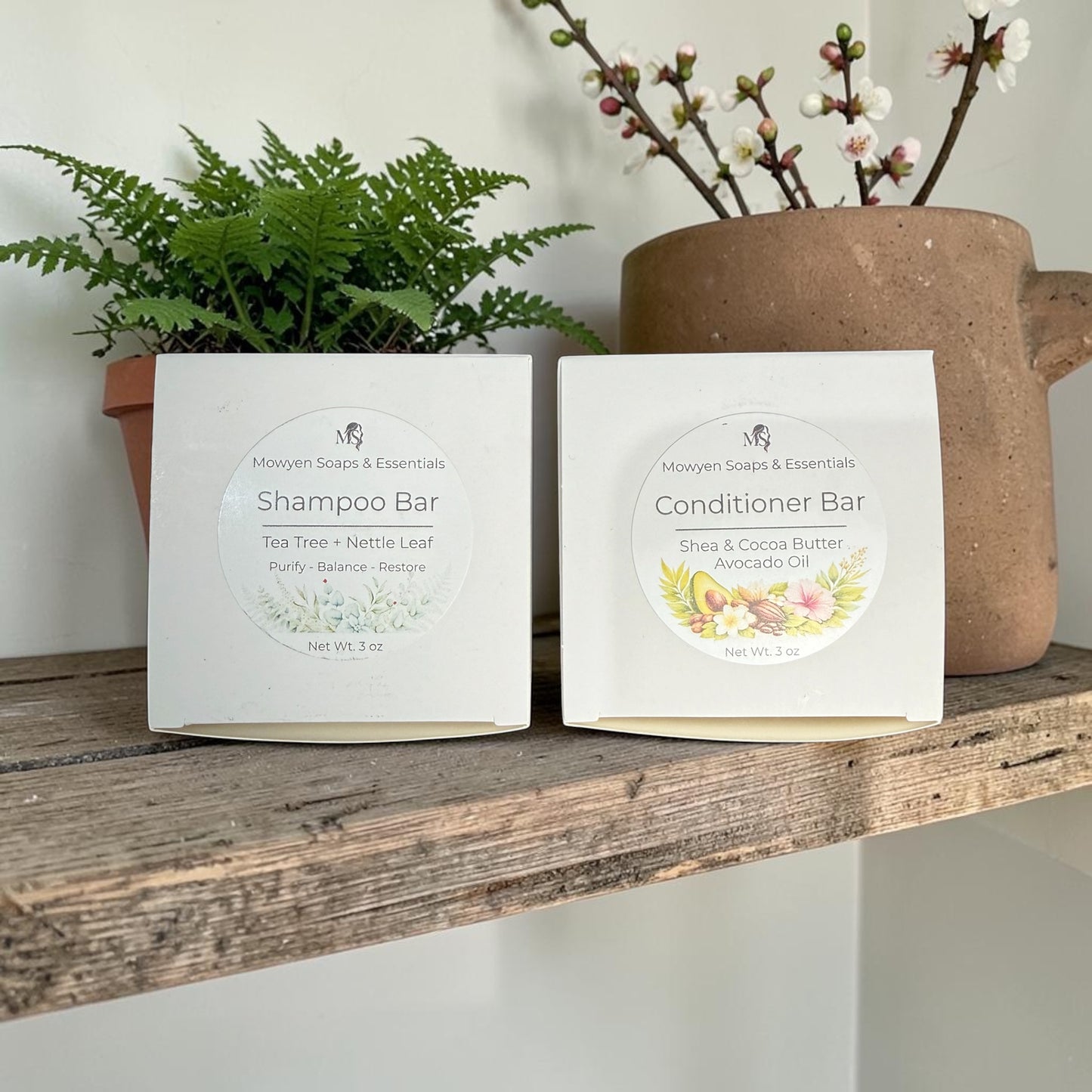 Tea Tree & Nettle Leaf Shampoo and Conditioner Combo