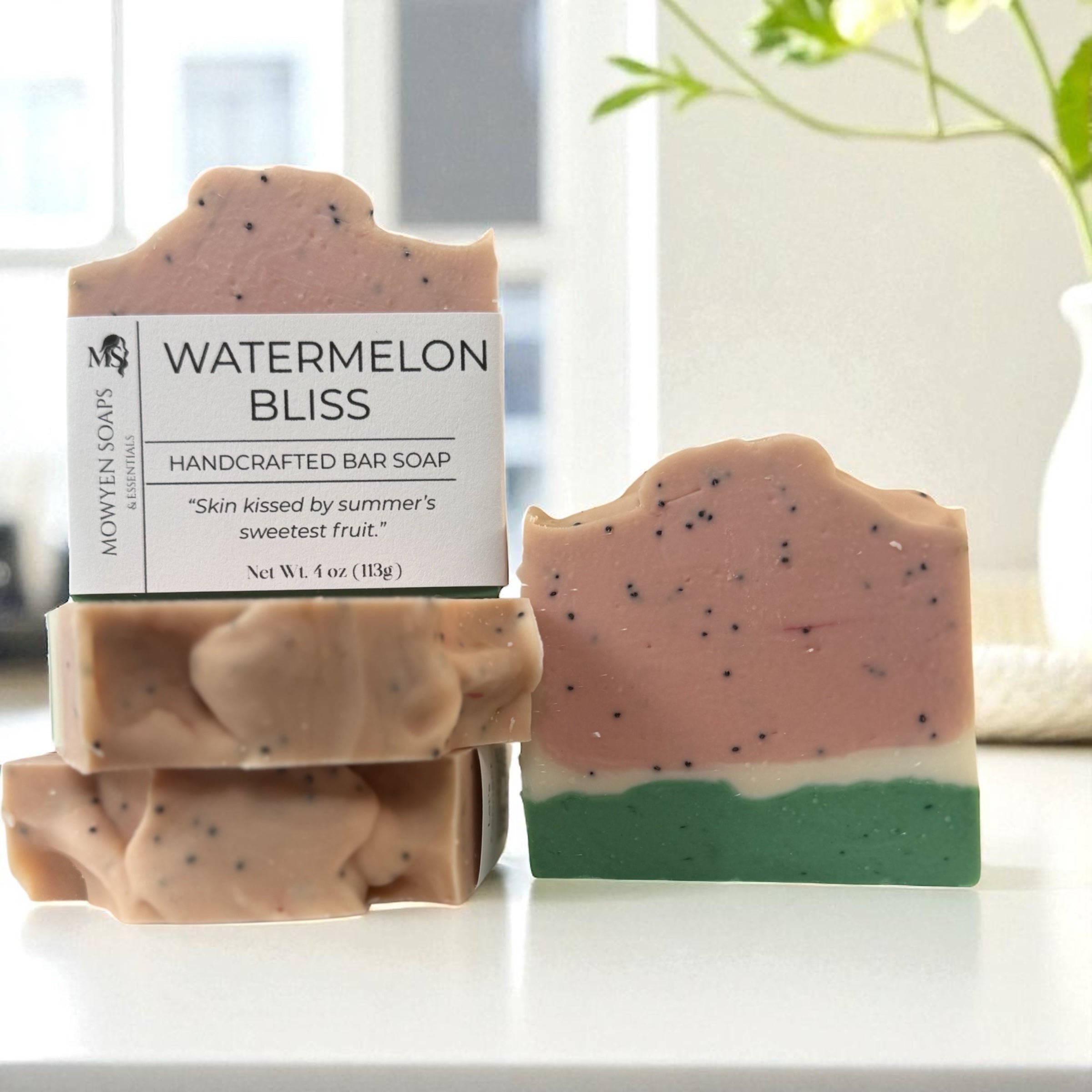 Watermelon Bliss Handcrafted Soap