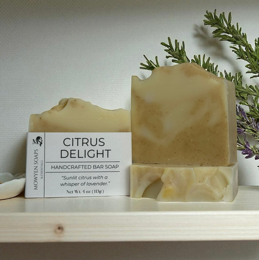 Citrus Delight Handcrafted Soap