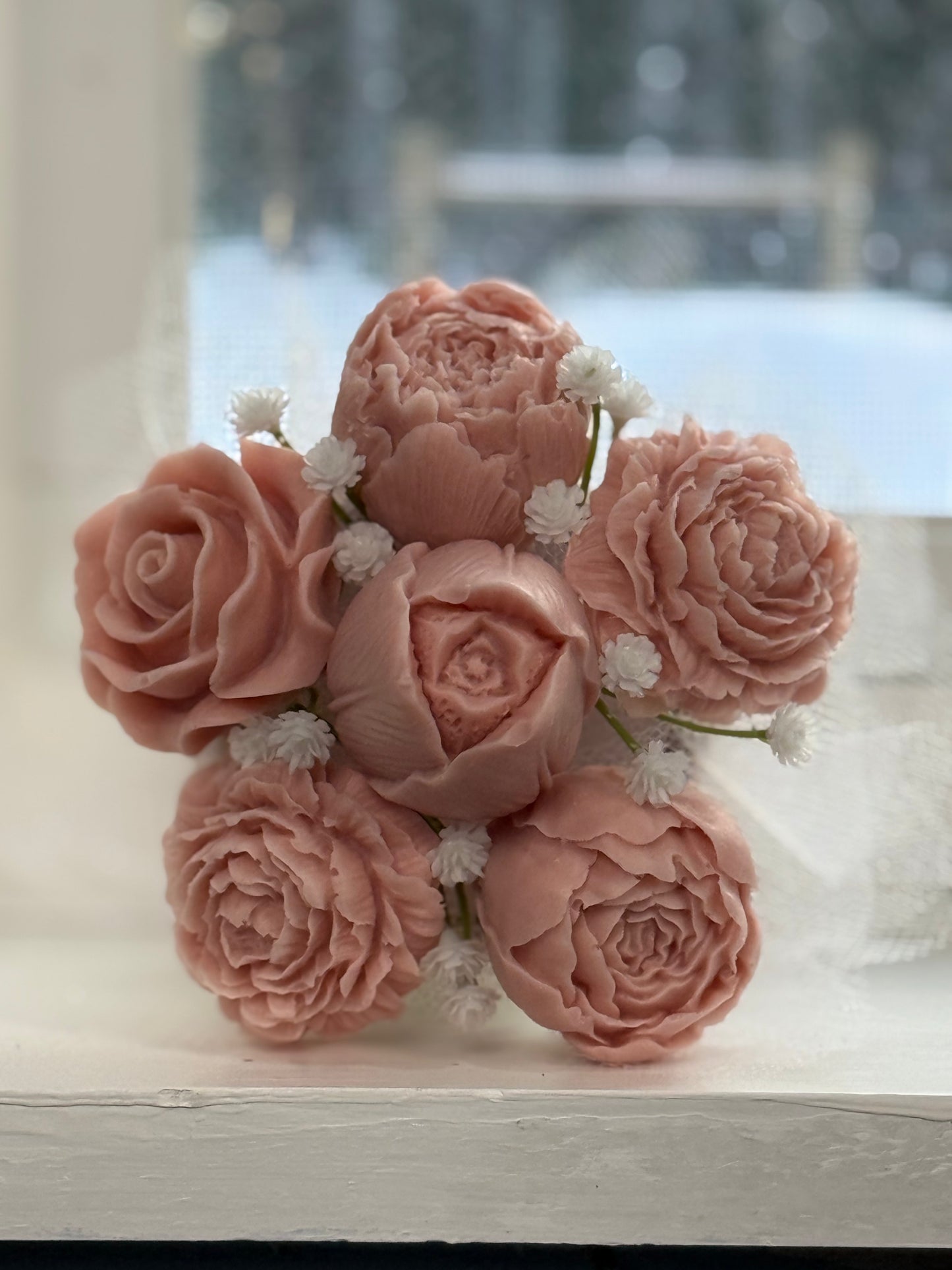 Soap Flower Bouquet