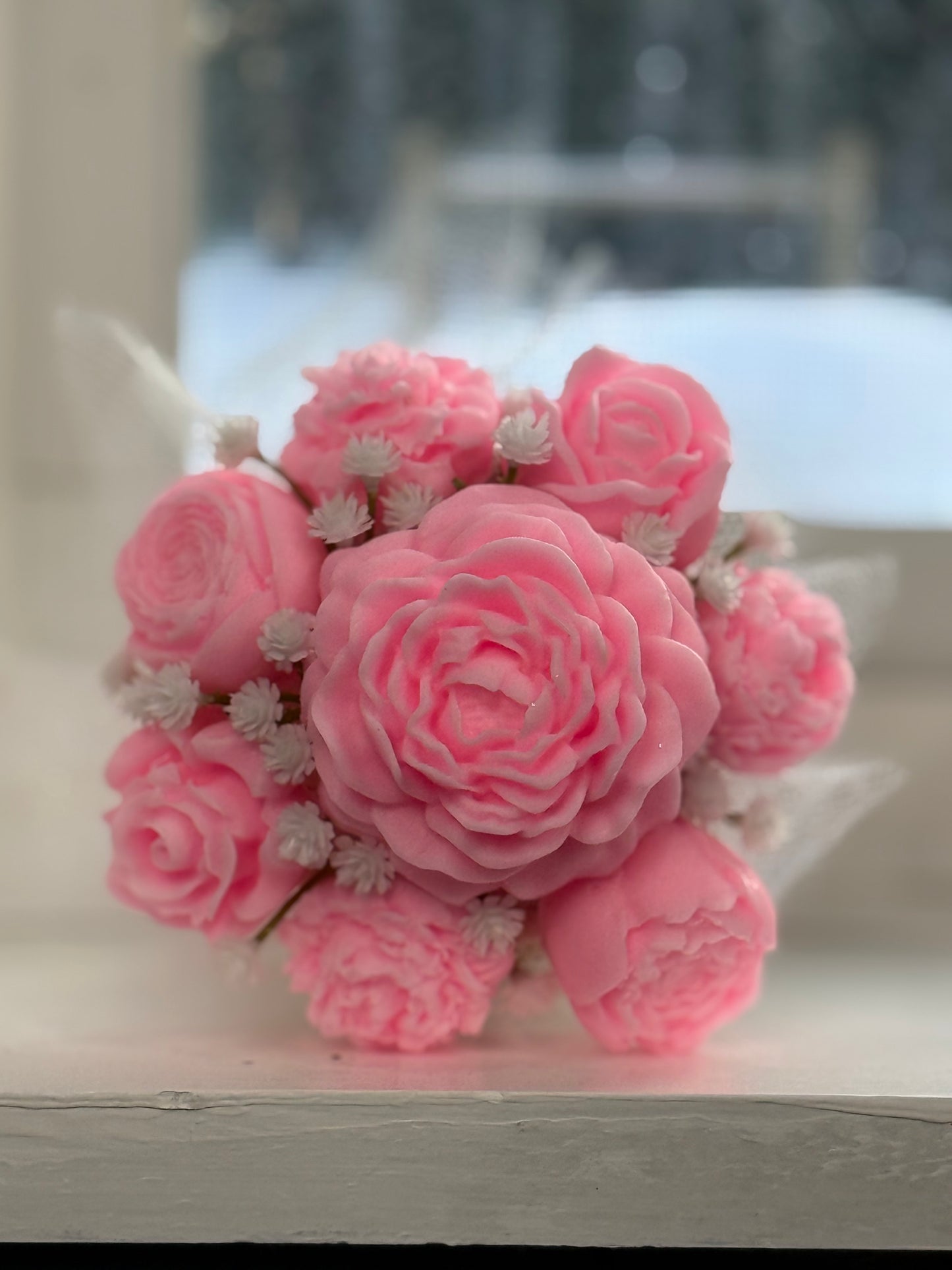 Soap Flower Bouquet