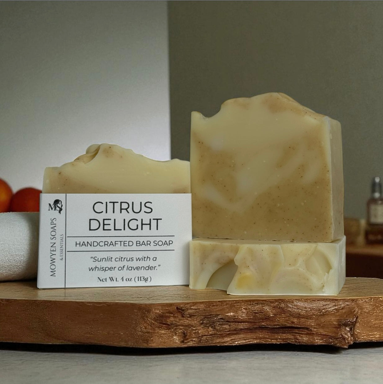 Citrus Delight Handcrafted Soap