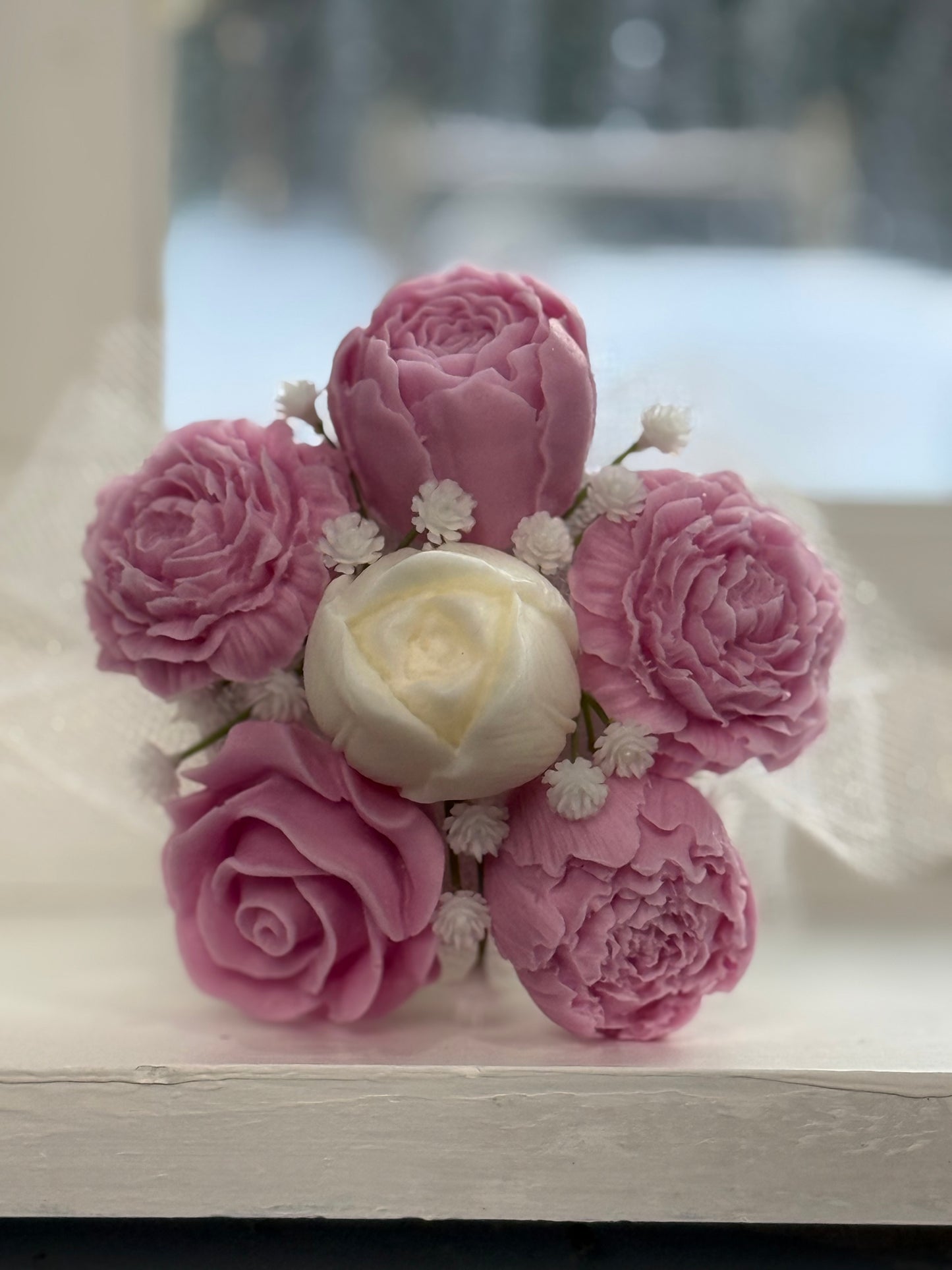 Soap Flower Bouquet