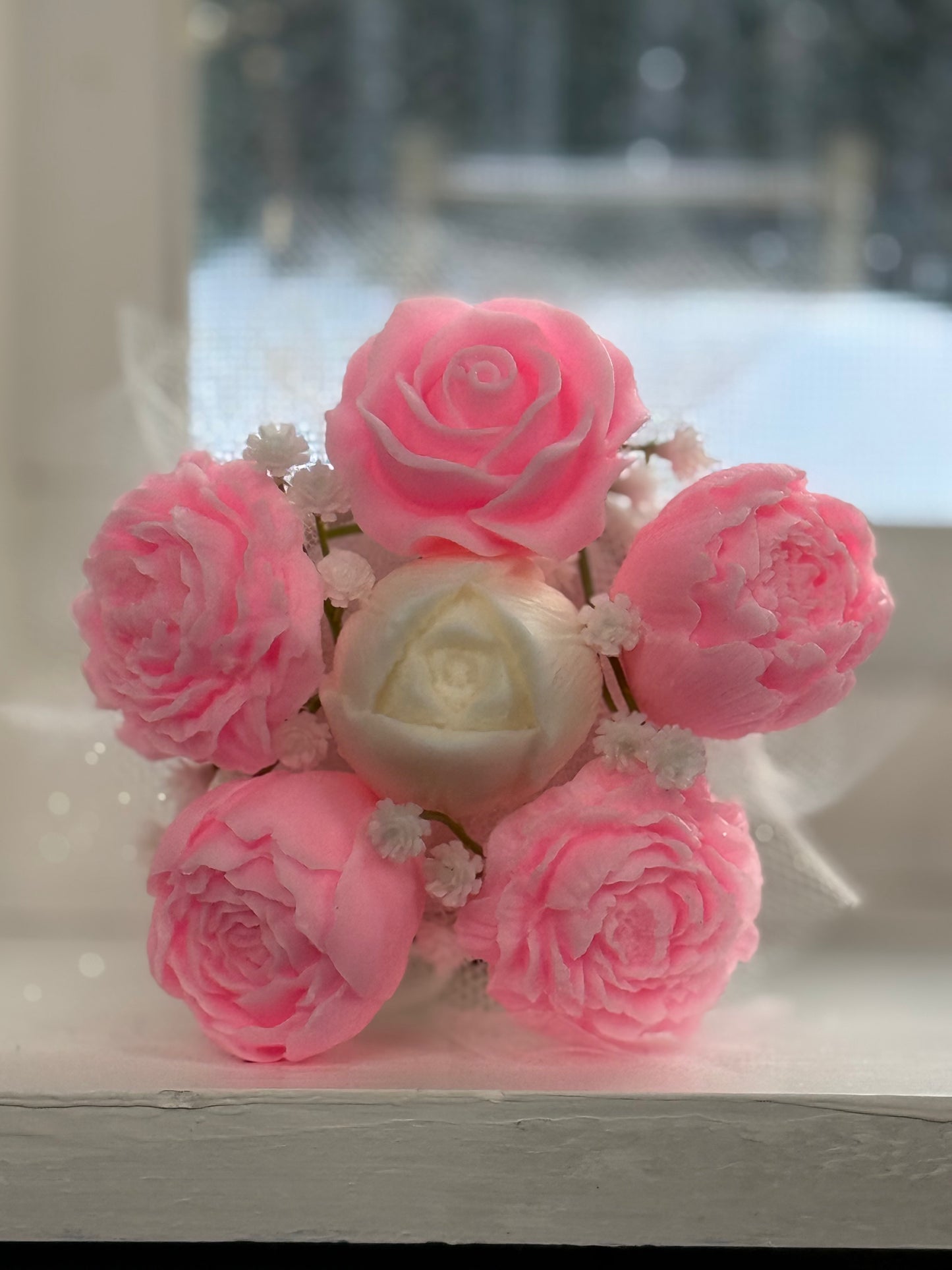 Soap Flower Bouquet