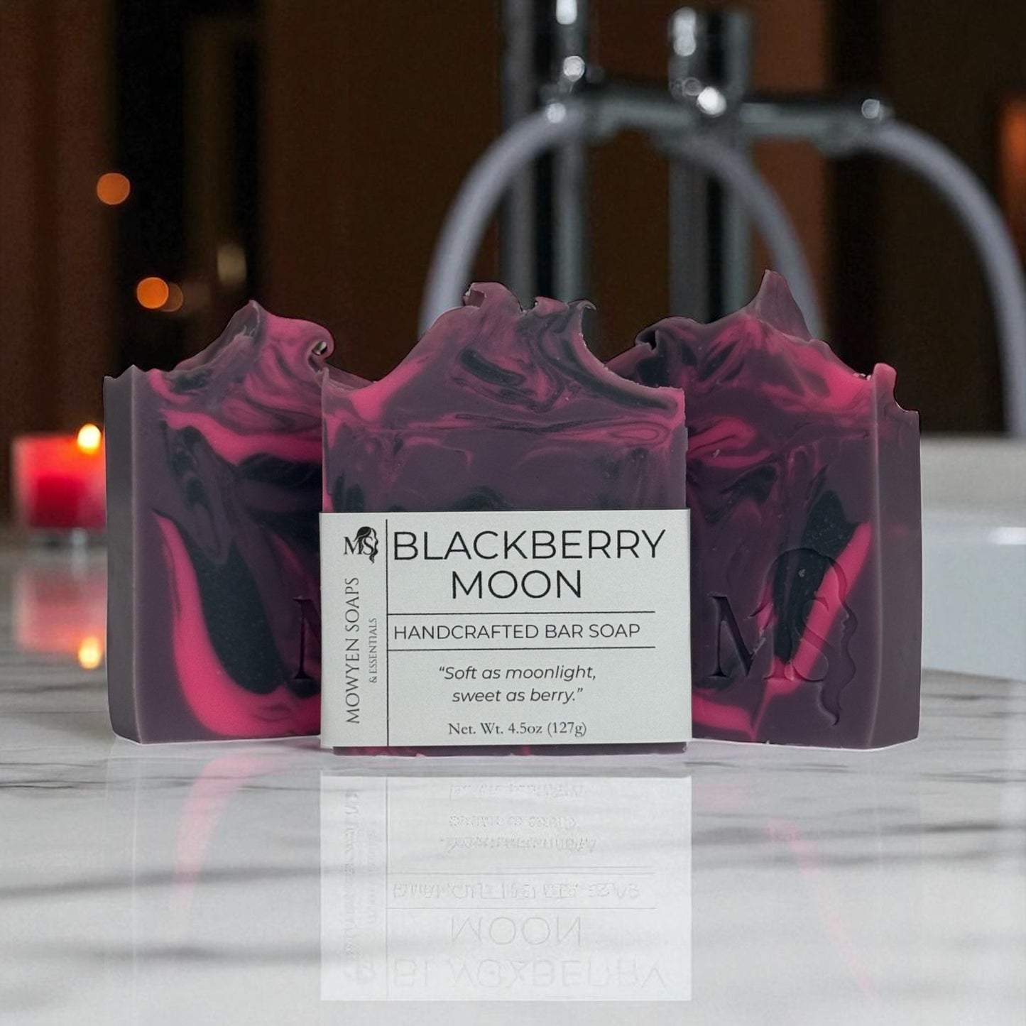 Blackberry Moon Handcrafted Soap