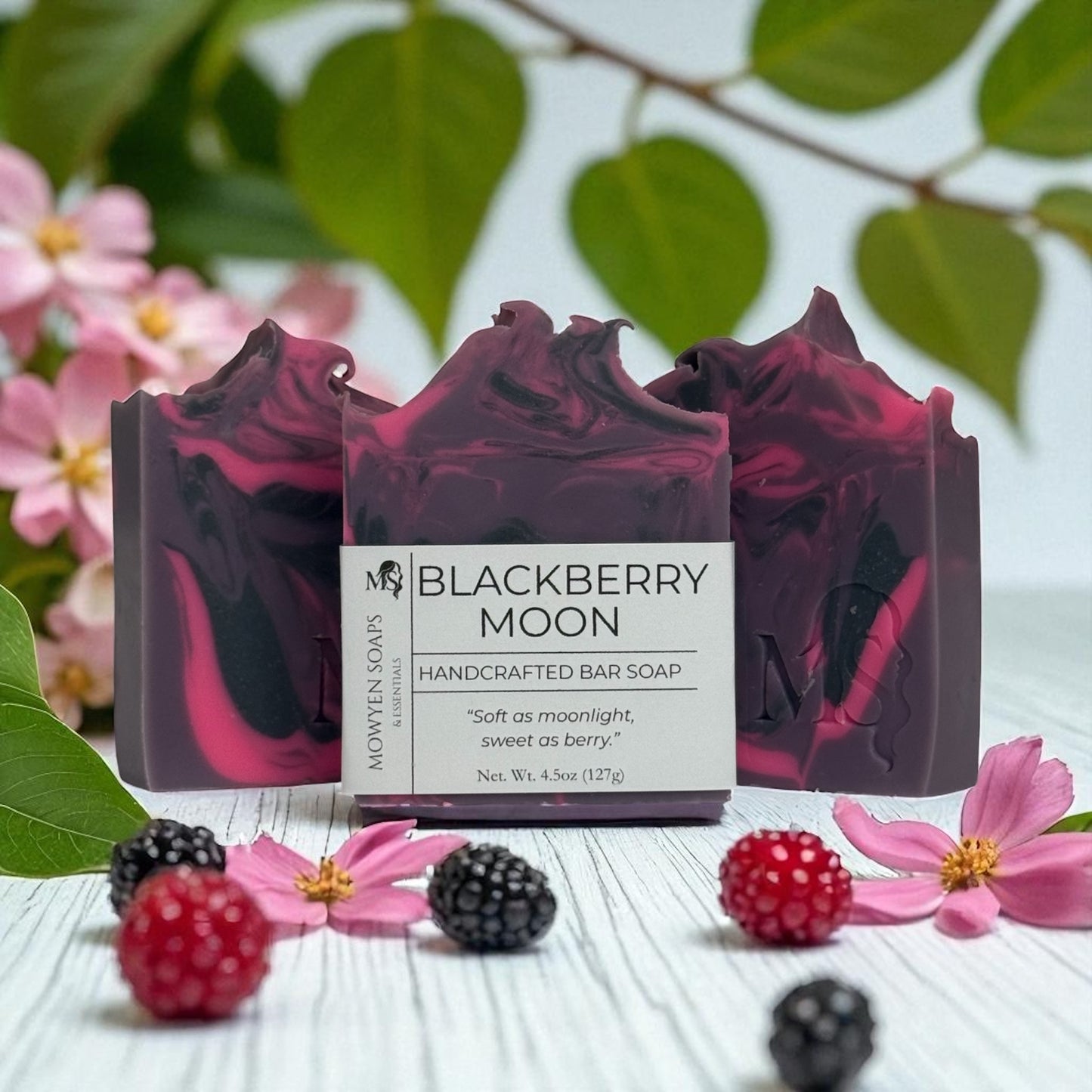 Blackberry Moon Handcrafted Soap