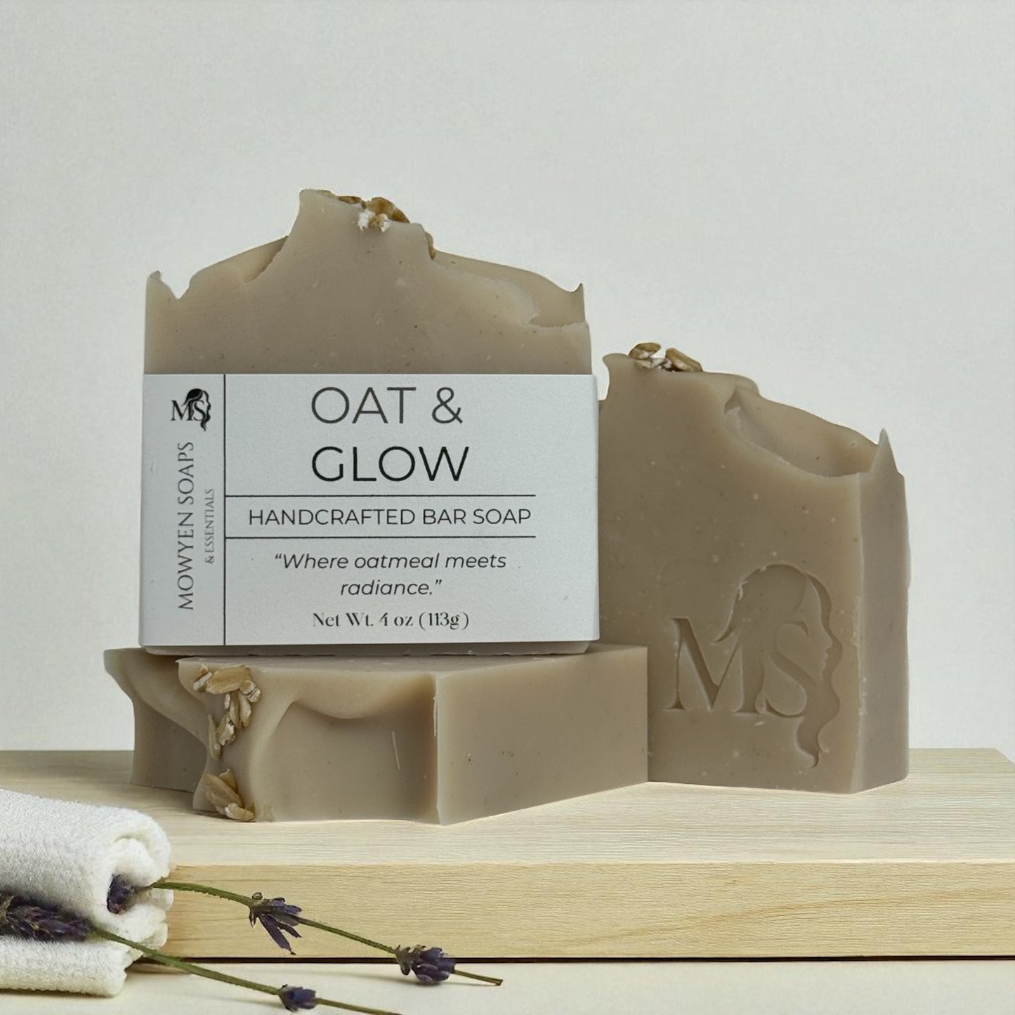 Oat & Glow Handcrafted Soap