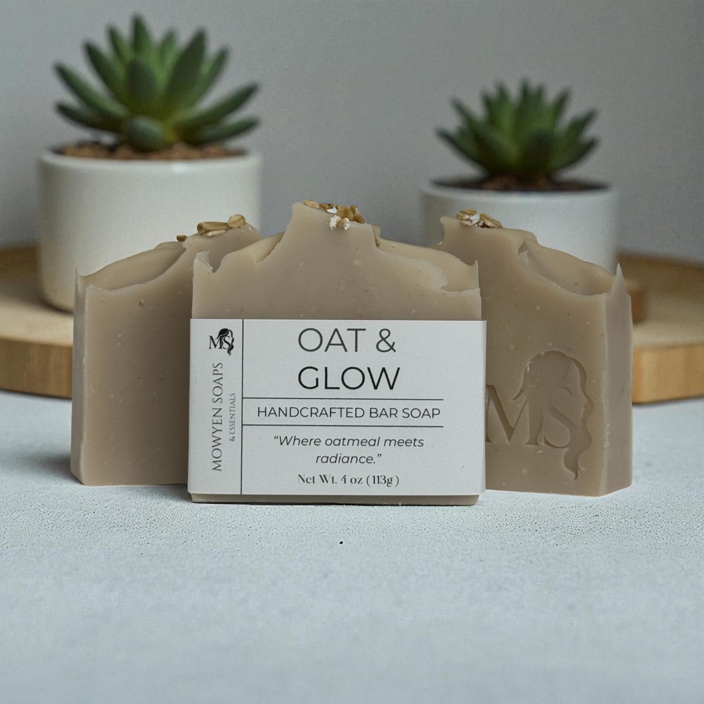 Oat & Glow Handcrafted Soap