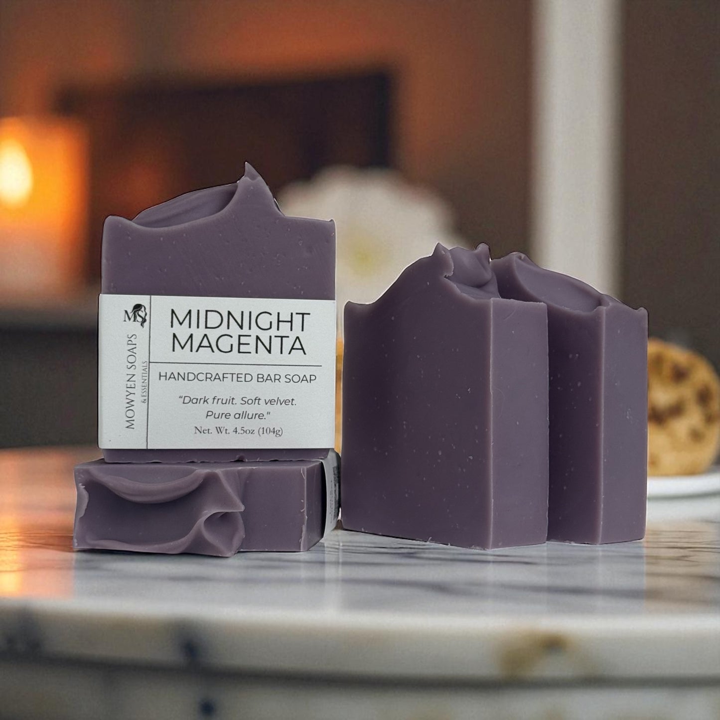 Midnight Magenta Handcrafted Soap