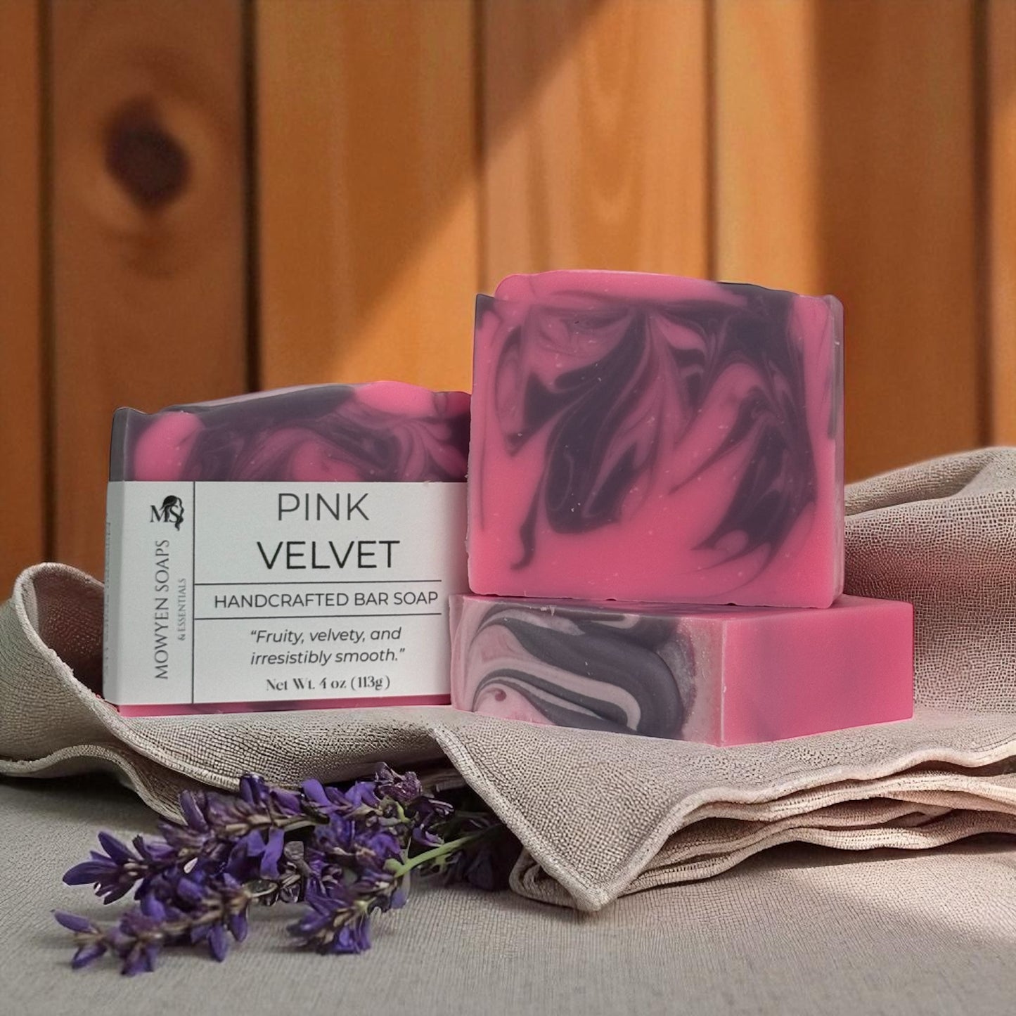 Pink Velvet Handcrafted Soap