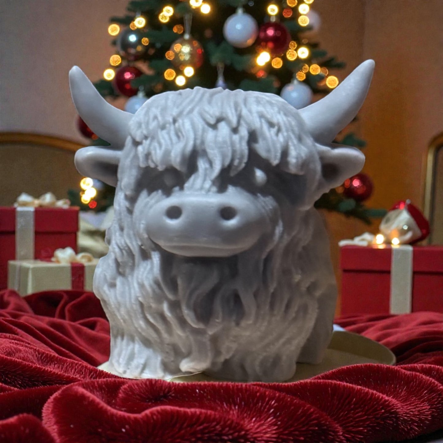 Small Gylcerin Soap Goats Milk Base Highland Cow