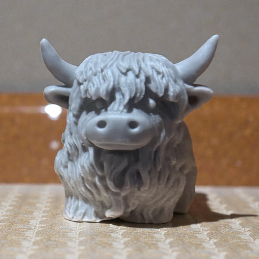 Small Gylcerin Soap Goats Milk Base Highland Cow