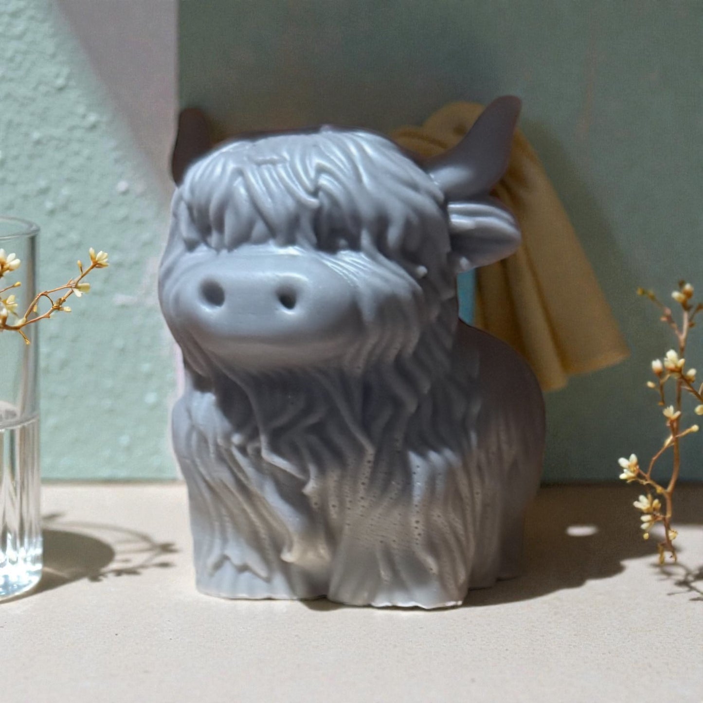 Large Gylcerin Soap Goats Milk Base Highland Cow