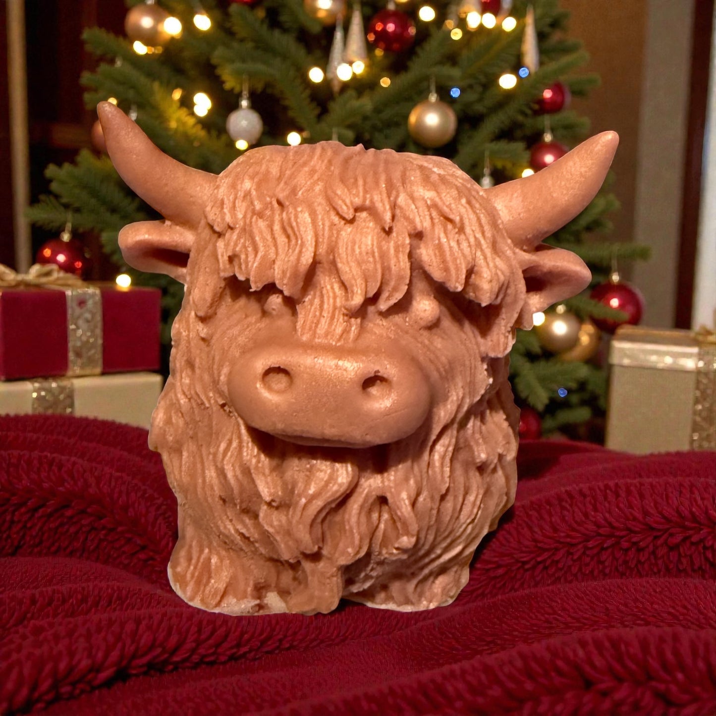 Small Gylcerin Soap Goats Milk Base Highland Cow