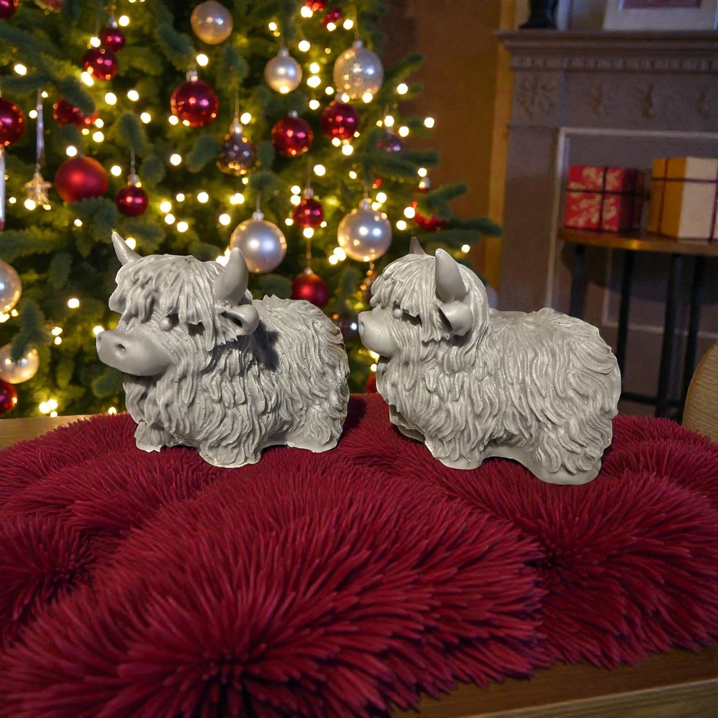 Small Gylcerin Soap Goats Milk Base Highland Cow