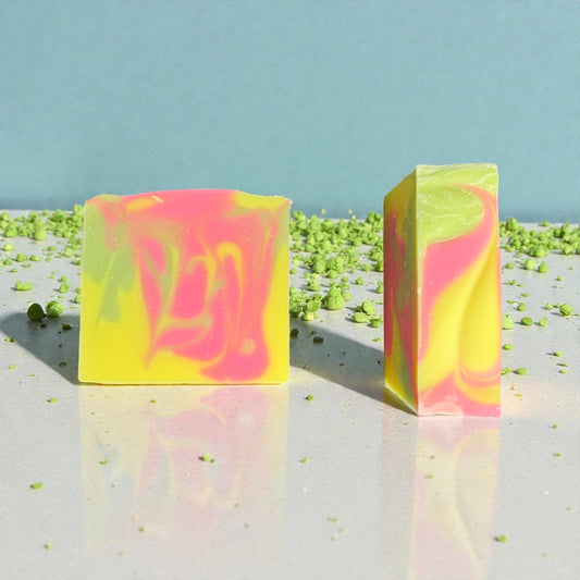 Rainbow Sherbet Handcrafted Soap