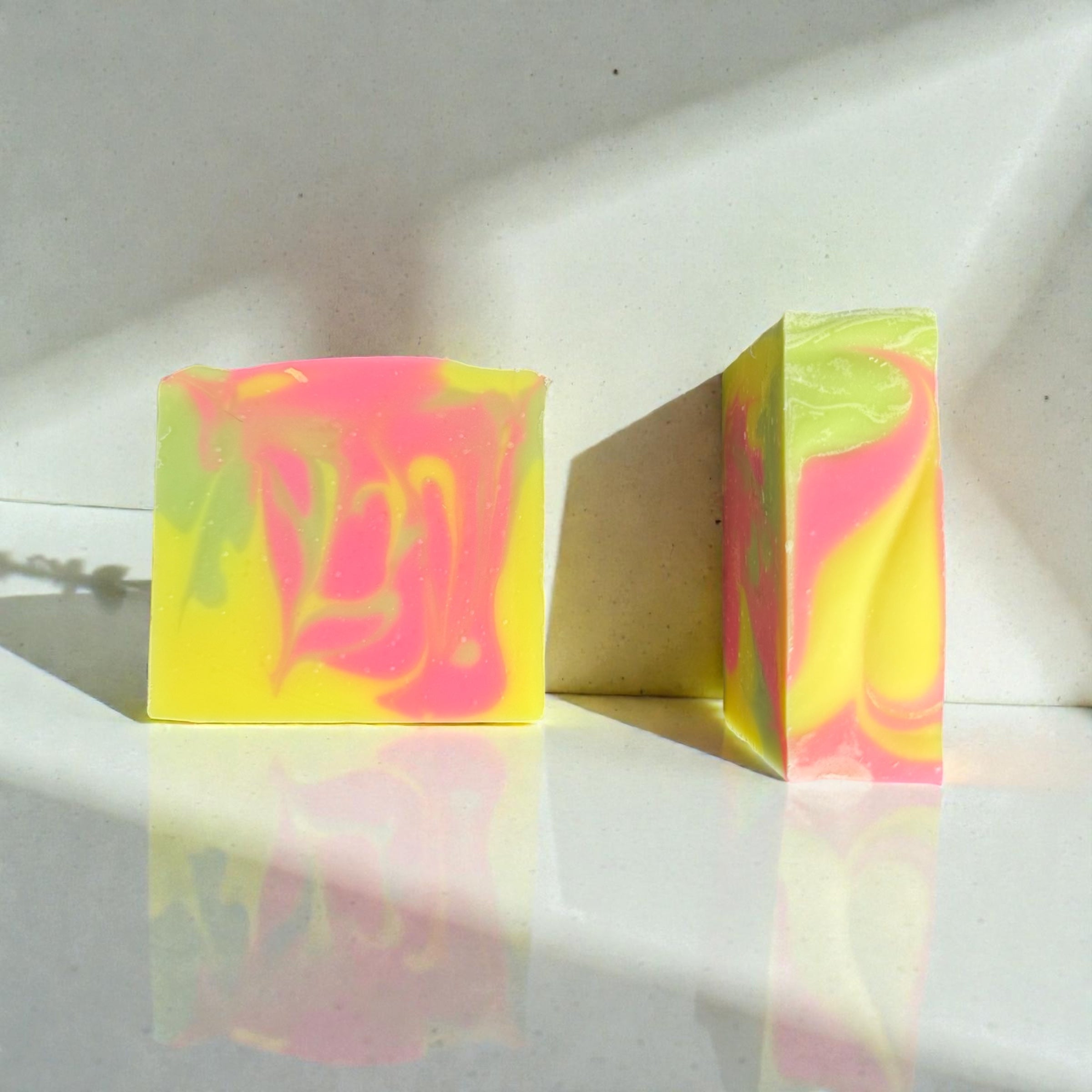 Rainbow Sherbet Handcrafted Soap