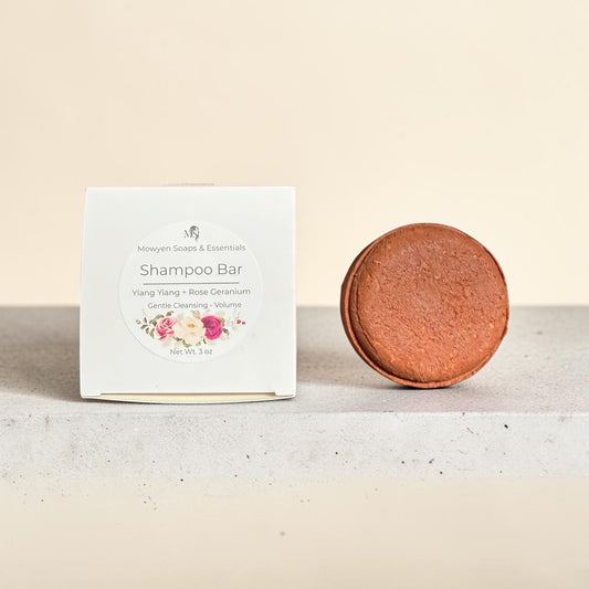 Yiang Ylang & Rose Geranium Shampoo Bar